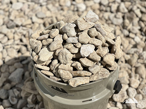 Brazos River Rock, 1-3"